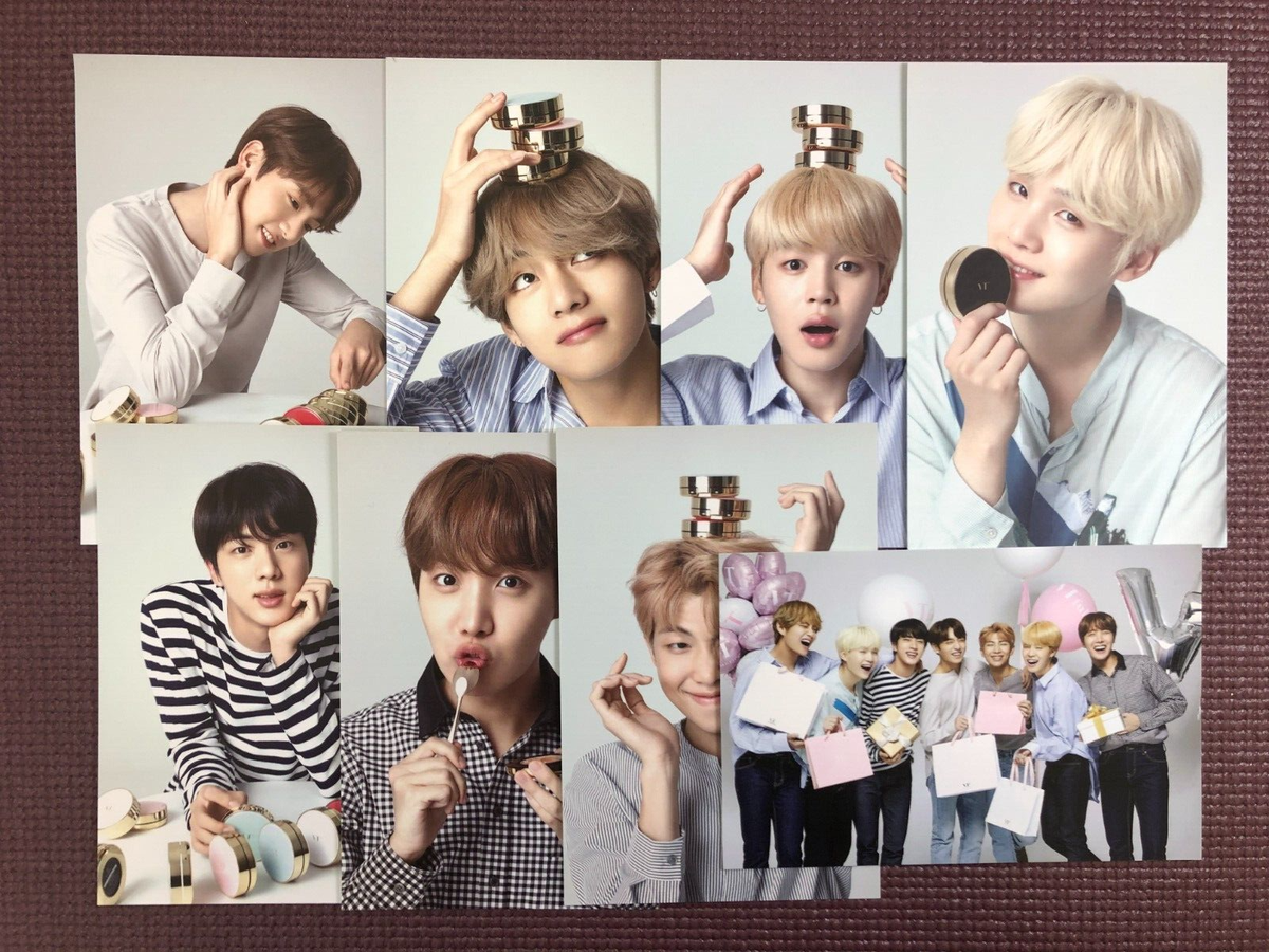 BTS VT cosmetics Official Postcard | eBay