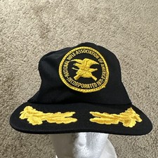 Vtg NRA Trucker Hat Cap Adult Black Snapback Mesh National Rifle Association USA
