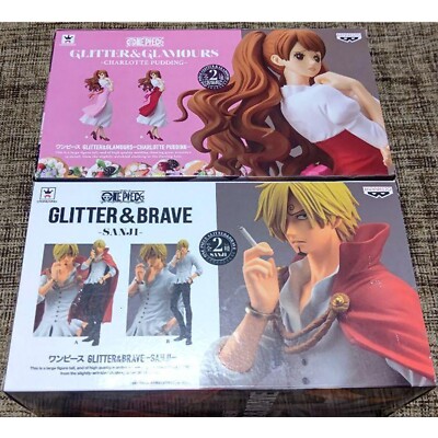 ONE PIECE GLITTER BRAVE SANJI Cloak GLAMOURS CHARLOTTE PUDDING Red