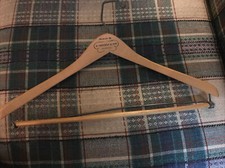 Vintage H. Freeman  Son Fine Tailors Philadelphia, PA Wooden Hanger