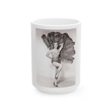 Sheree North #13 (Vintage Female Icon) White Coffee Mug