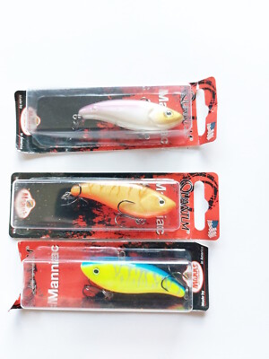 Quantum Manniac sinkender Wobbler Kunstköder Spinnangeln Jiggen Köder 7,5 cm 18g