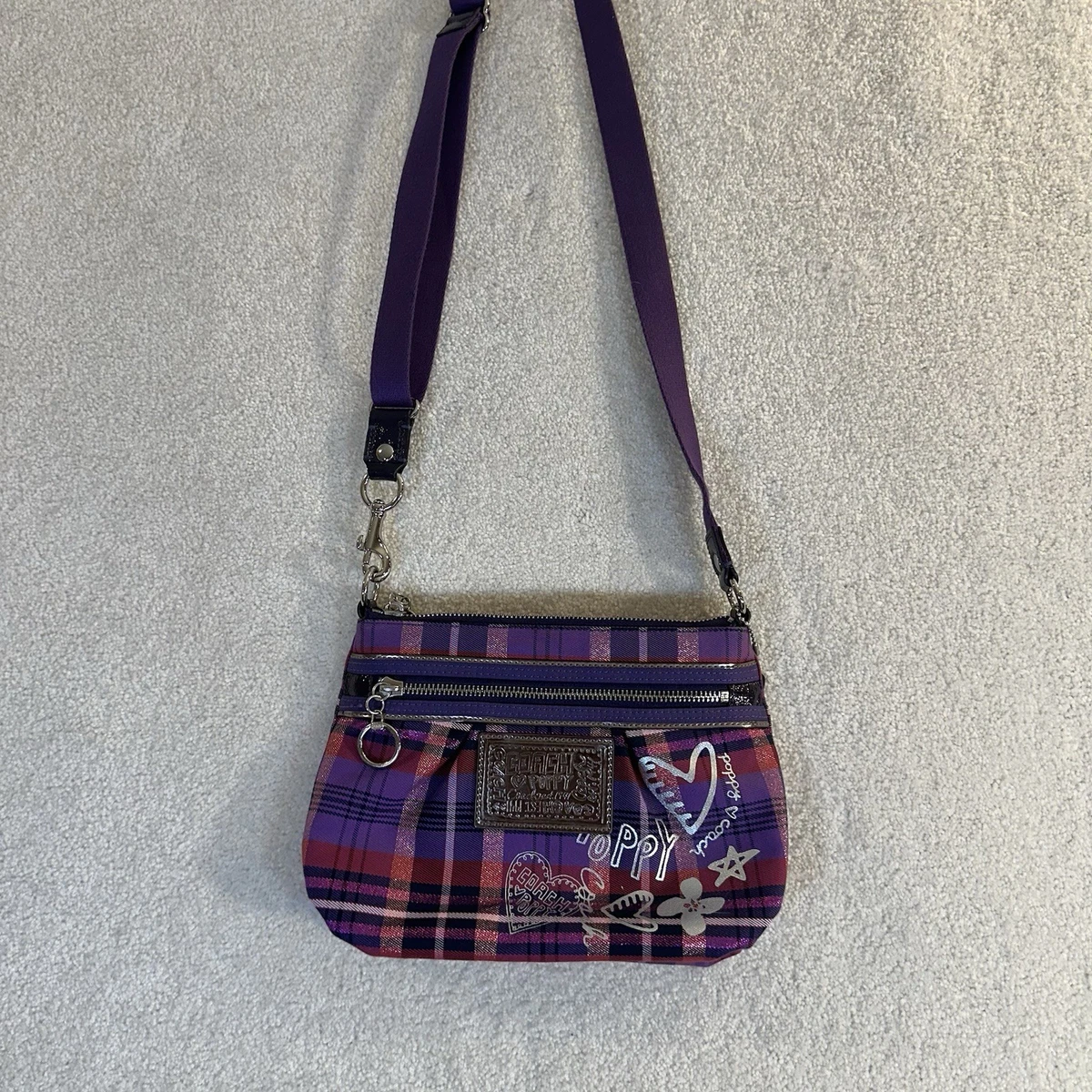 Coach Poppy Crossbody Purple Bags & Handbags for Women for sale | eBay
