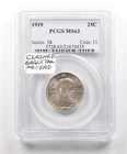 1919 Standing Liberty Quarter MS63 PCGS PQ *4885