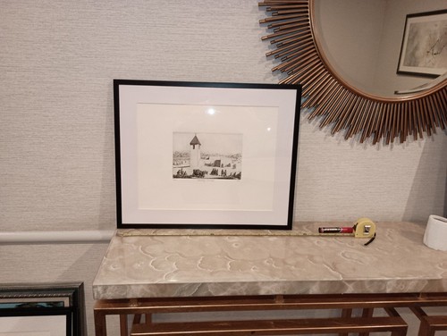 B.J.O. NORDFELDT RARE Santa Fe Radierung "Chimayo" S/N - American Modernist Master - Bild 5 von 15