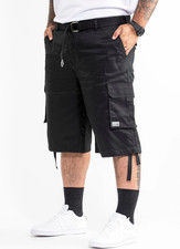 Pro Club Men's Cotton Twill Cargo Shorts With Belt