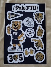 FIU Panthers Sticker Sheet