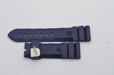 OFFICINE PANERAI KAUTSCHUK ARMBAND 22MM FÜR DORNSCHLIESSE 20MM NEUWERTIG BLAU