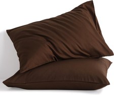 Standard Cotton Pillowcases - Envelope Closure 20x26 Pillowcases Set of 2,