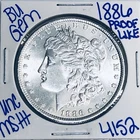 1886 BU UNCIRCULATED MORGAN SILVER DOLLAR AUTHENTIC U.S. MINT FREE SHIPPING 4152