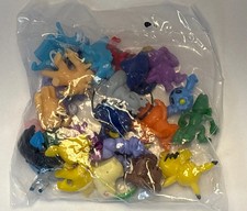Pokemon Mini Figures 24 Piece Lot Random Assorted Characters Toys