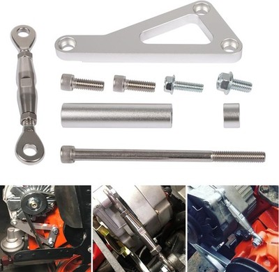 Alternator Bracket Adjustable Kit For Chevy SBC 305 327 350 383 5.0L 5.7L V8