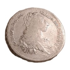 Regno di Sicilia Palermo Carlo di Borbone 12 Tarì dell'Incoronazione 1735 BB