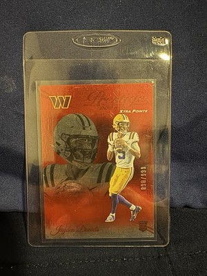 Panini Prestige Rookie Jayden Daniels Xtra Points Green /999 #302 Commanders