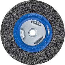 183010 - 6" X 3/4" X 2", 1/2", 5/8" Crimped Wire Wheel, .014 Carbon Steel Wire