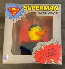 DC Comics Superman Floating Bath Duck Ducky By Paladone Products UK NIB