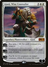 Ajani, Wise Counselor - Foil LP MTG Core Set 2019