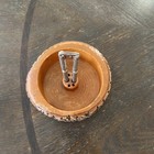 Vtg Nut Cracker Set Tree Bark Edge Wood Bowl with Vtg Nutcracker 6.25” Diax2.25” — photo 2
