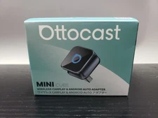 Ottocast Mini USB Wireless Carplay Android Auto Adapter New In Box