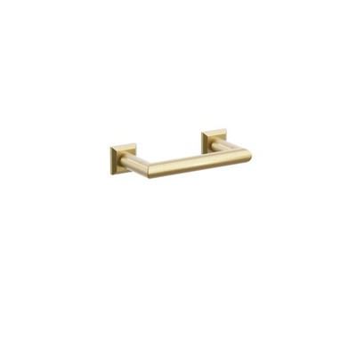 Emtek 2284CQUS7 Toilet Paper Holder, Chamfered Square Rosette, French Antique