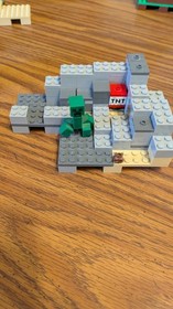 LEGO Minecraft The Crafting Box 2.0 21135 Complete Set w/ Manual Steve Creeper