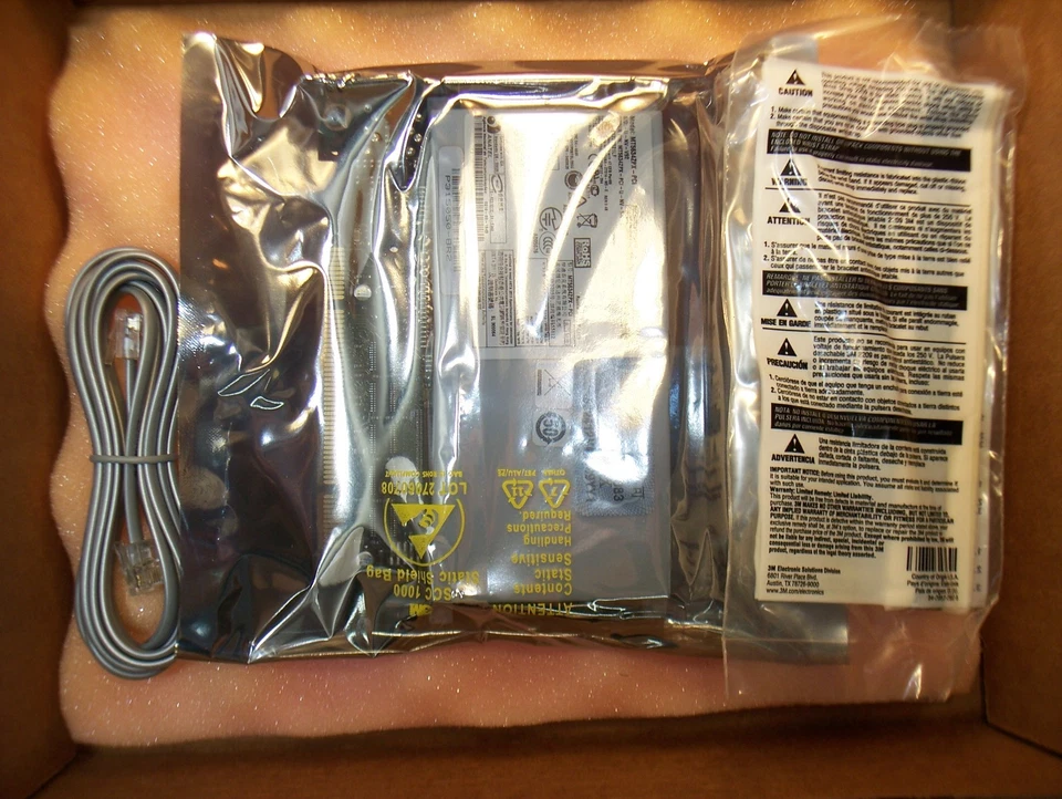 MT5634ZPX-PCI NV-NN-CP NORTEL 1100 V.90 INTERNAL MODEM CARD DM3819003E5 ROHS - Image 2 of 4