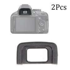 2 Pcs Viewfinder Eyepiece Eyecup Protective Cover For-DSLR-D300 D3100