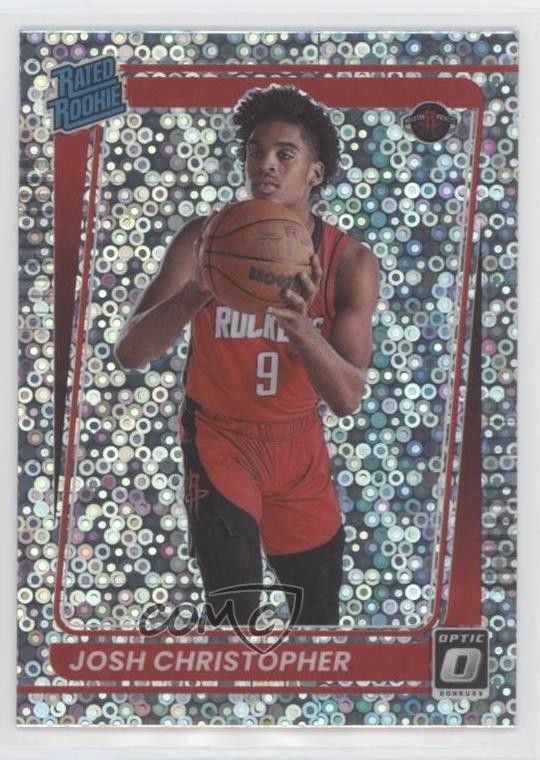 2021 Donruss Optic Rated Rookie Fast Break Holo Prizm Josh Christopher #200 10un
