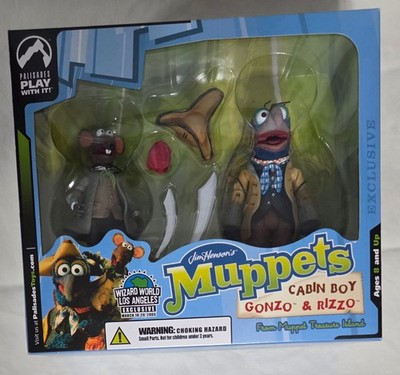 Muppets Treasure Island Cabin Boy Gonzo and Rizzo Wizard World Exclusive 2005