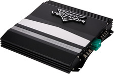 1000W 2-Channel Bridgeable Mono/Stereo Amplifier - High Power MOSFET Amp for Car