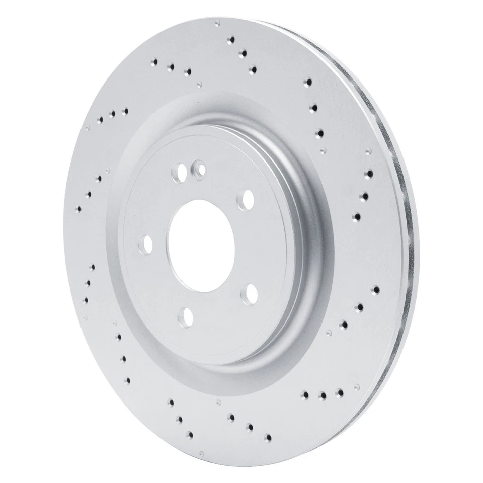 For Mercedes-Benz GLA35 AMG 21-23 DFC 624-63189 GEOSPEC Drilled Rear Brake Rotor Foto 2 de 4