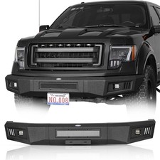 Offroad Steel Front Bumper w/ LED Lights for ...