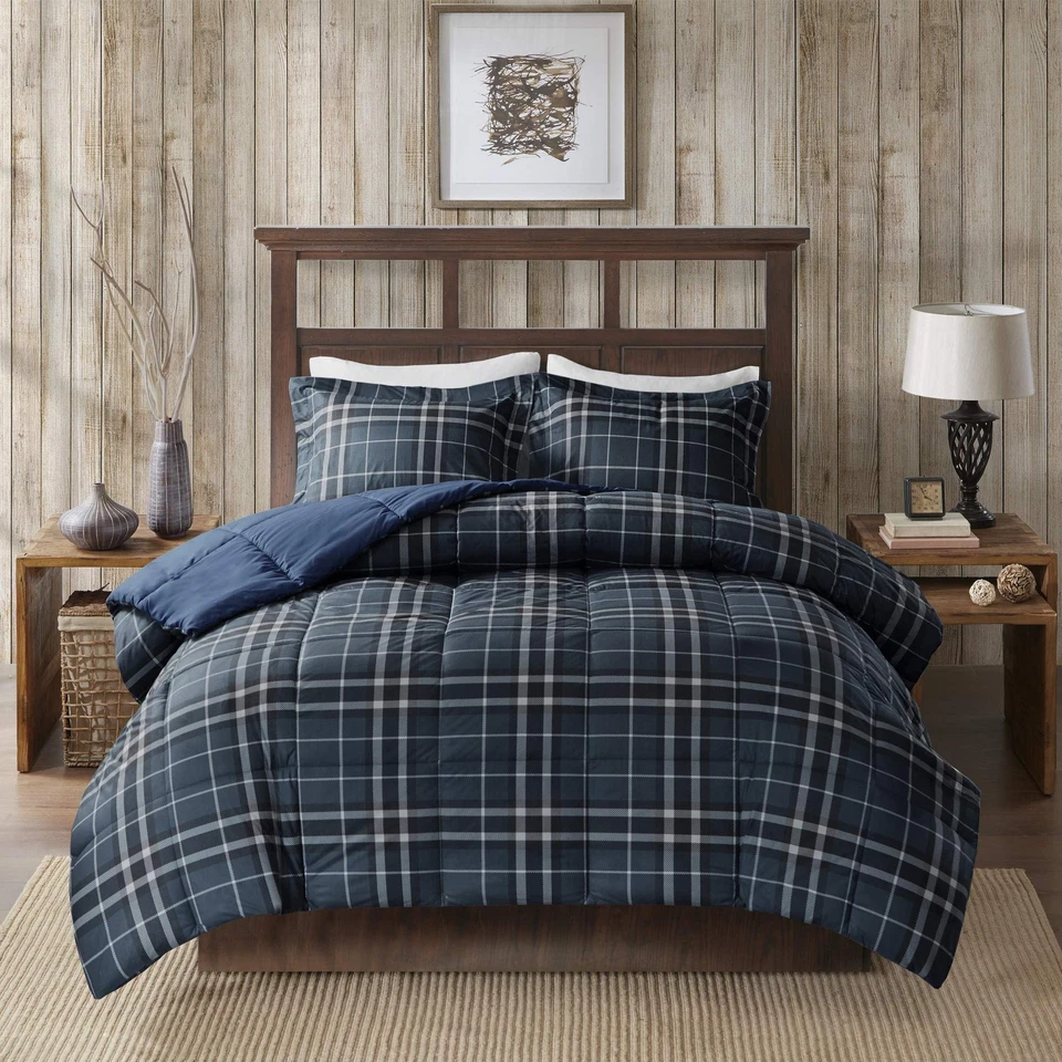 Woolrich Comforter Set, Cabin Lodge, Warm Cover for Colder Season, Modern Cot... - Image 3 of 4
