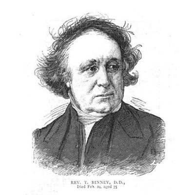 Reverend Thomas Binney - Antiker Druck 1874