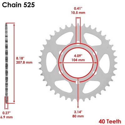 Black Drive Chain And Sprocket Kit for Kawasaki ZZR600 ZX600J 2005
