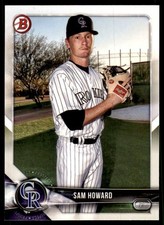 2018 Bowman Sam Howard B Baseball Cards #BP109