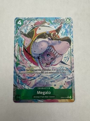 Megalo EB04-018 R ALT ART - The Azure Sea's Seven ENGLISH OP14 One Piece