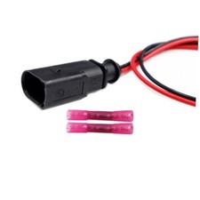 2-Pin Brake Pad Wear Sensor Wiring Connector Compatible with AVW Audi Porsche