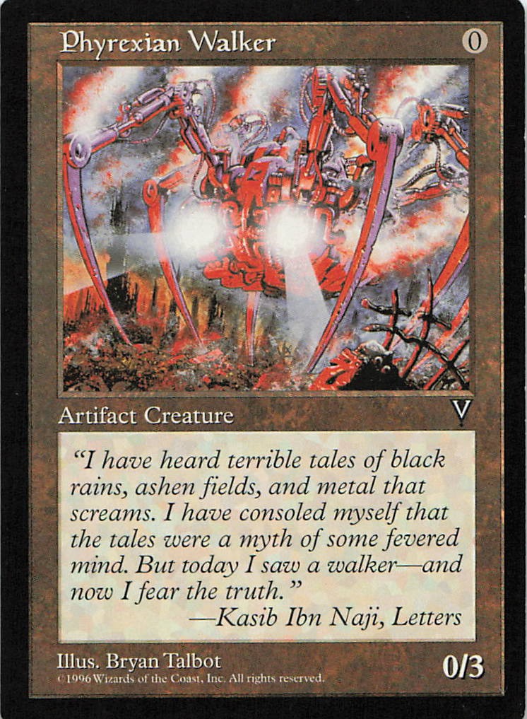 MTG Phyrexian Walker C Visions LP D10