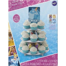 Wilton Disney Princess Treat Stands Assorted Holds Up to 24 Cupcakes