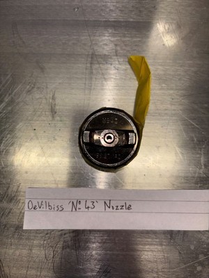 DeVilbiss No43 Sprühdüse und Sicherungsring