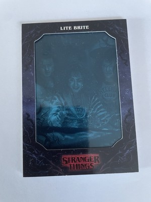 Lite Brite Upside Down UD-5 2023 Zerocool Topps Stranger Things 3