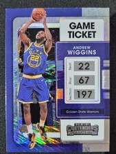 2021-22 Panini Contenders #50 Andrew Wiggins Game Ticket Bronze