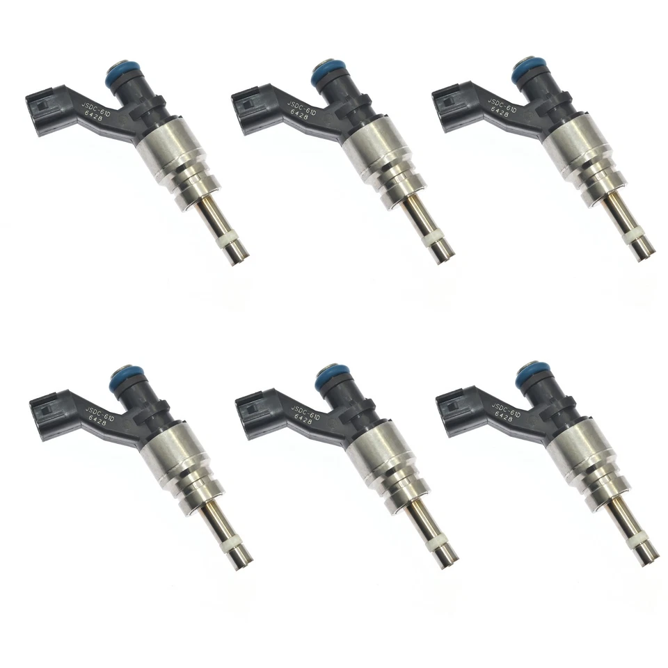 6PCS Fuel injectors for 2011-2022 Isuzu NPR-HD NQR NRR 2019 2018 FTR JSDC-61D - Image 2 of 4