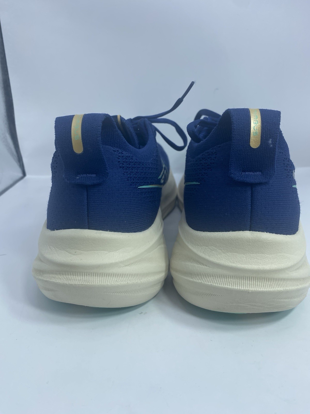 ASICS Gel-Nimbus 26 Running Shoe Blue Expanse/Aurora Green 1012B601 Women’s 9.5 thumbnail 3