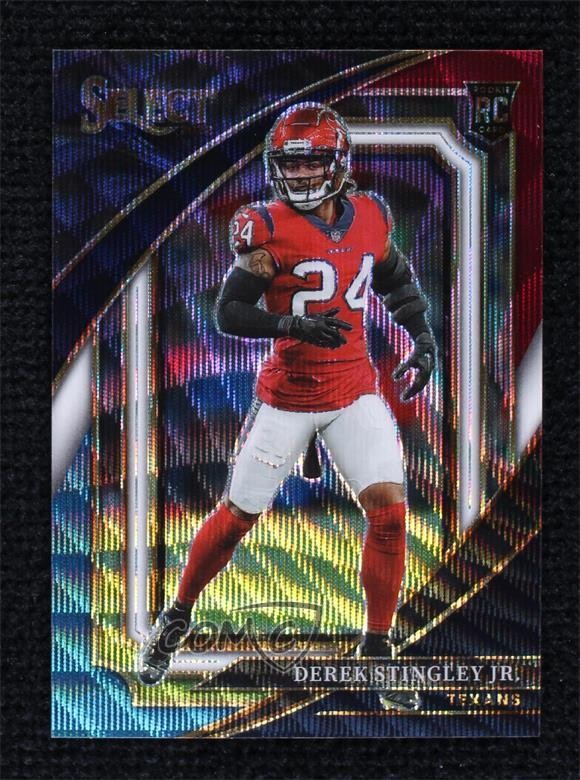 2022 Panini Select Suite Level Tri-Color Prizm 68/149 Derek Stingley Jr #346 9su