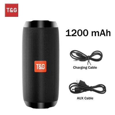 Bluetooth-Lautsprecher T&G TG117 Tragbare Tws-Soundbox Wasserdichter Lautspreche