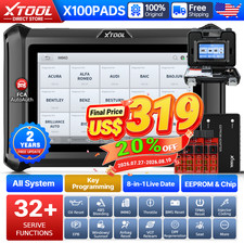 XTOOL X100PADS V2.0 OBD2 Scanner IMMO Diagnos...