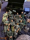 Vintage lot of 9-1996 GI JOES Action Figures Hasbro 12" Accessories Foot Lockers
