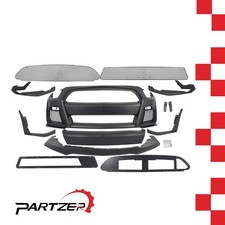 Front Bumper Kit Conversion replacement Fits 2015-2017 Ford Mustang GT500 Style